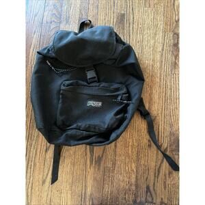 Vintage USA Made Jansport Rucksack Backpack - Black